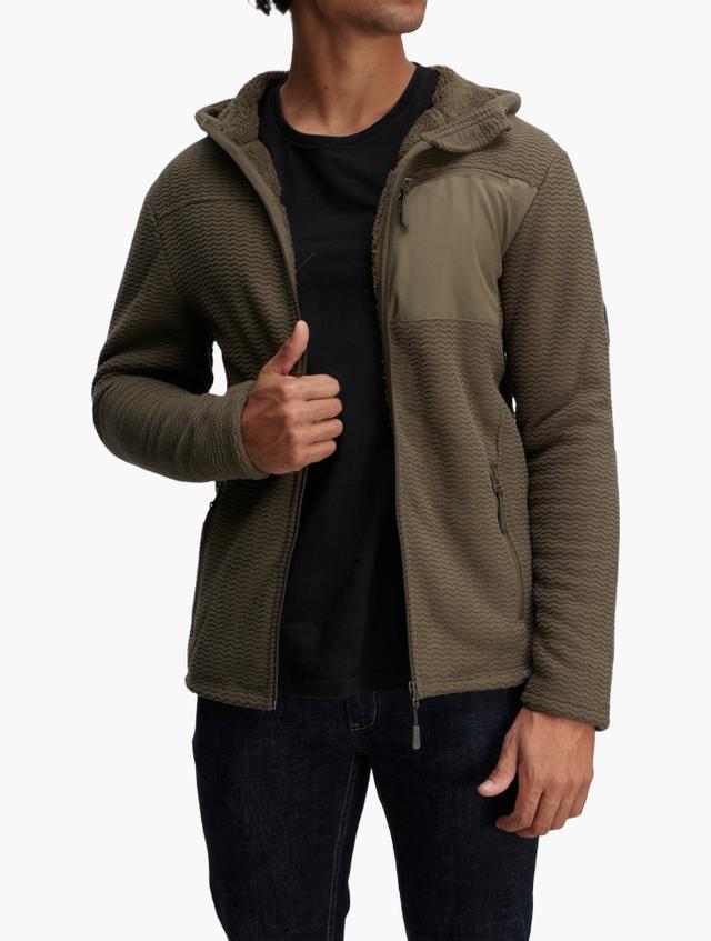 Journal Olive Green Hooded Jacket