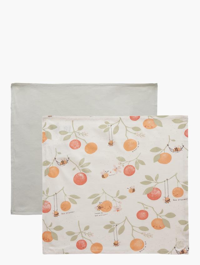 H&M Multi Color Printed Decorative Blanket