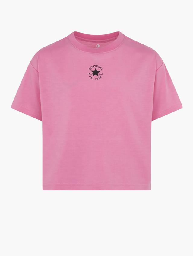 Converse Oops Pink Chuck Patch Boxy Tee