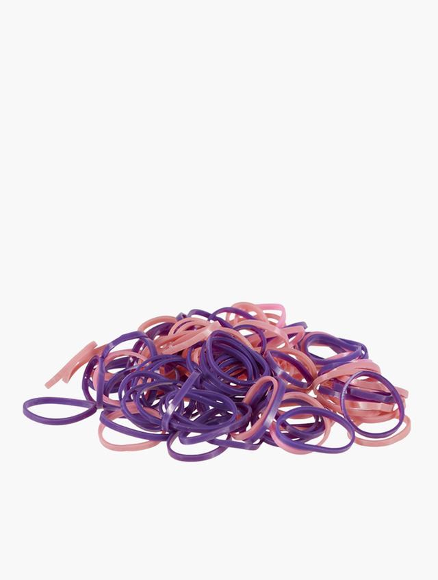 H&M Pink & Multi Circular Elastic Hair Ties