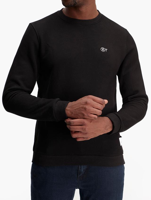 XT Black Crew Neck Active Sweatshirt