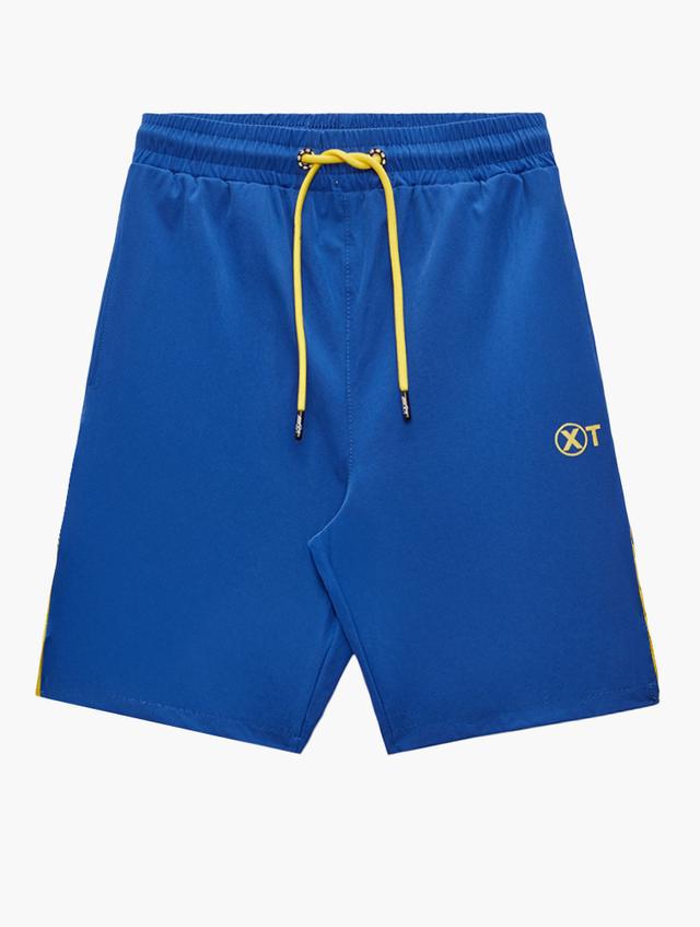 XT Boys Blue Drawstring Waist Shorts