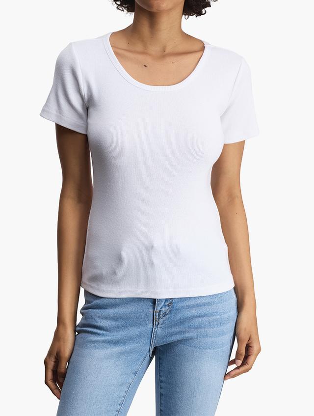 Journal White Short Sleeve Tee