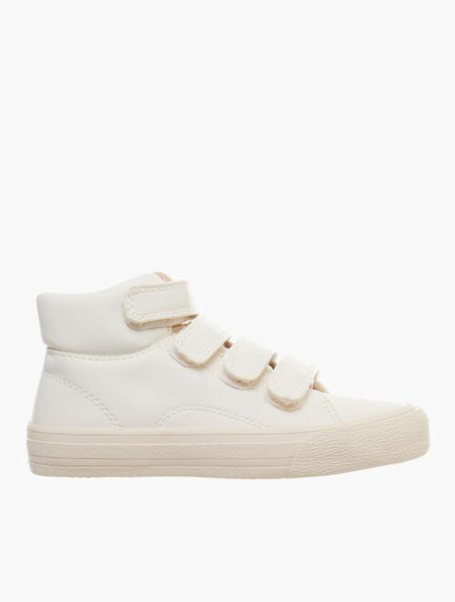 ZARA White High-top Sneakers