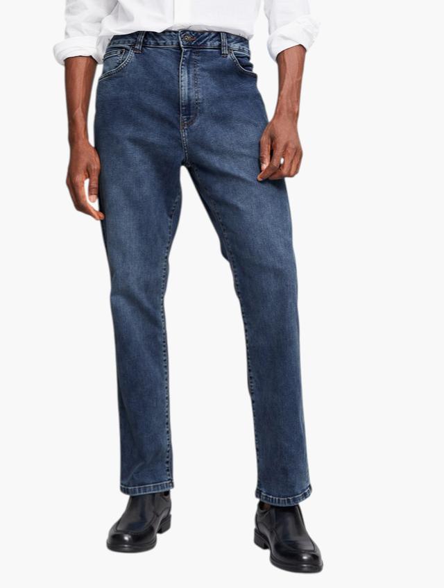 RE: Medium Blue Denim Straight Legs Jeans