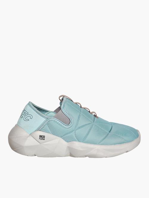 Hi-Tec Light Blue Geo Lite Slip On Trainers