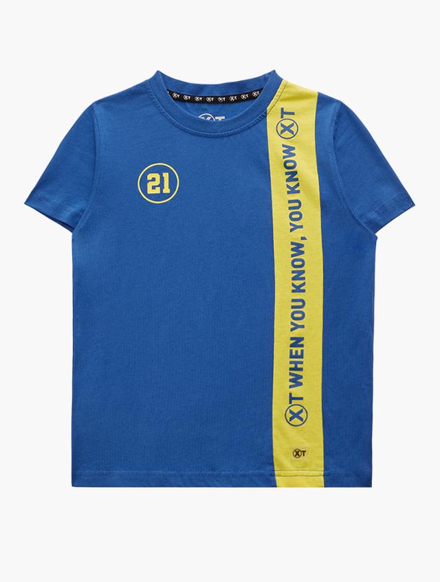 XT Boys Blue Short Sleeve Graphic Tee