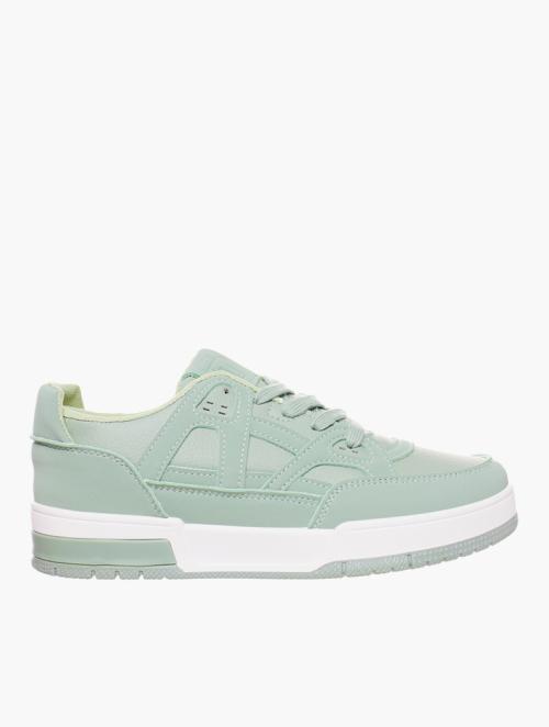 TomTom Mint Green Retro Court-Style Sneakers

