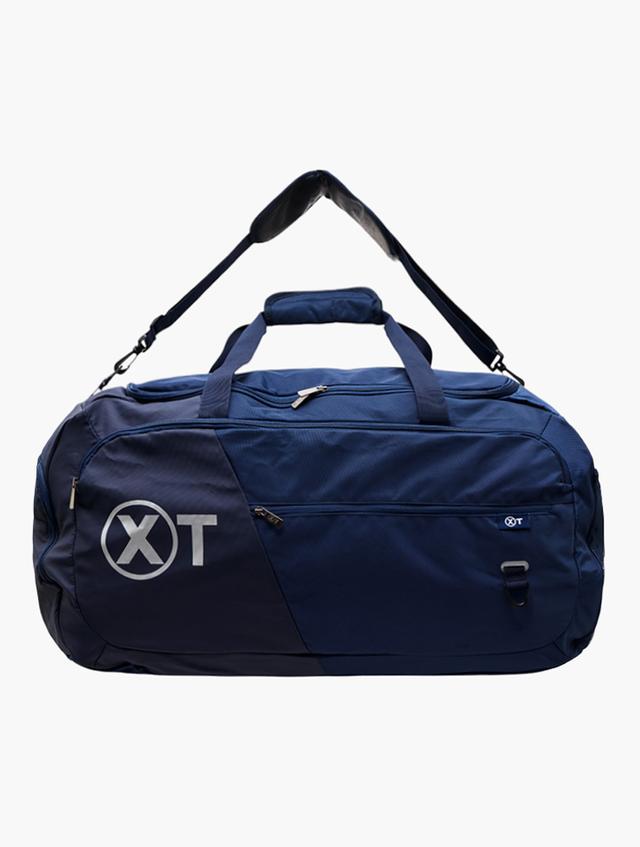 XT Navy Blue Cylindrical Duffel Bag