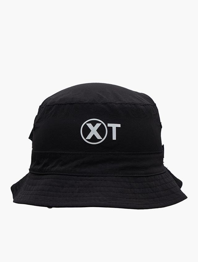 XT Black Reversible Printed Bucket Hat