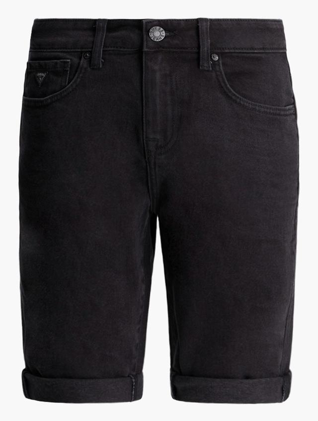 GUESS Black Casual Denim Shorts