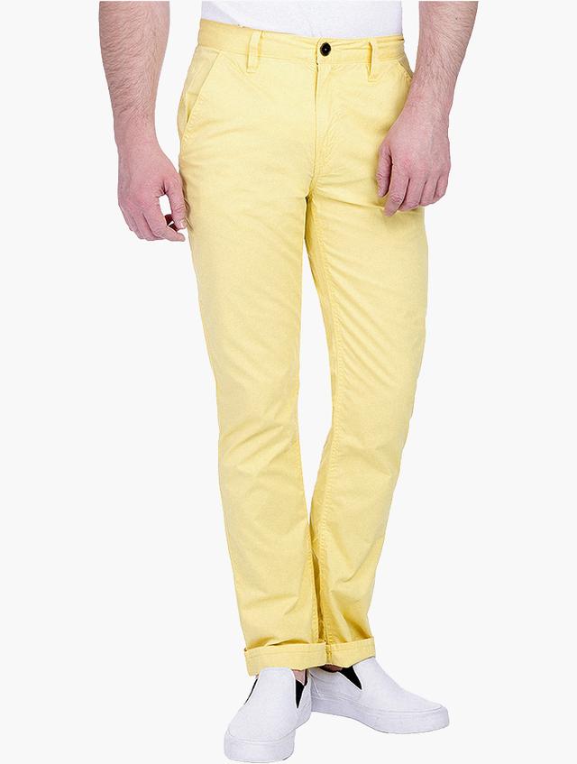 Timberland Mens Yellow Thompson Lake Chino Pants