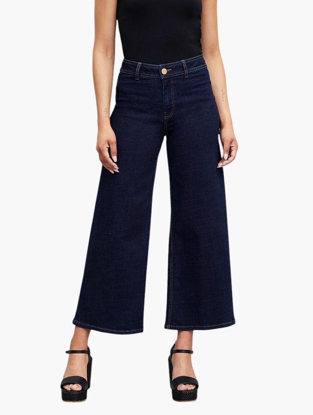 Woolworths Indigo High Rise Wide Leg Jeans