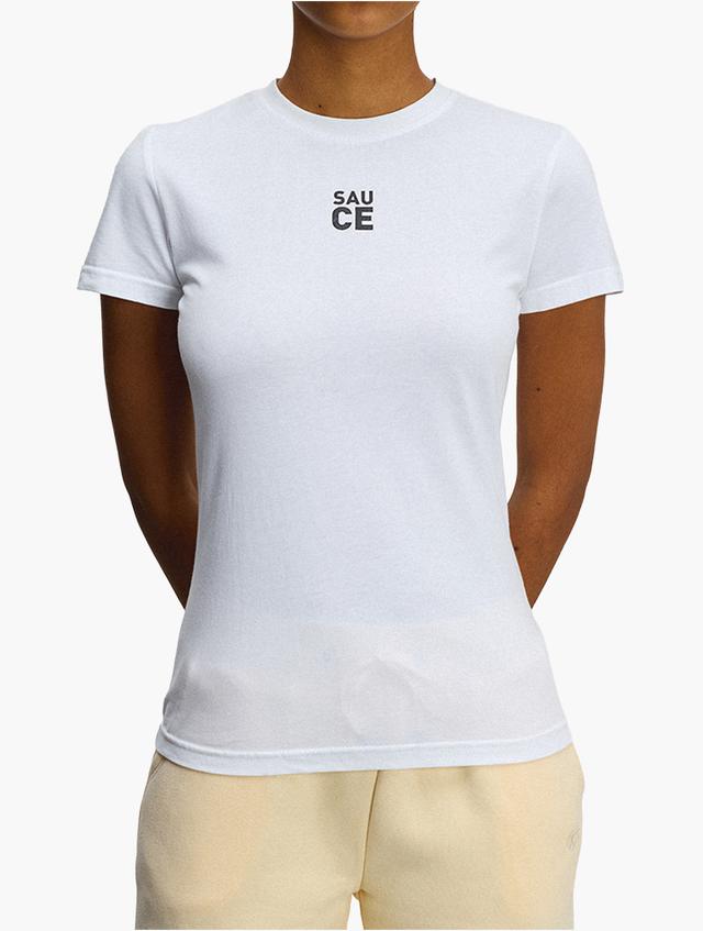 XT White Sauce Small Logo Tee