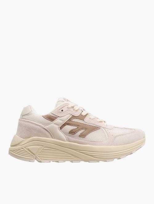 Hi-Tec Pink & Silver Lace-Up Chunky Trainers