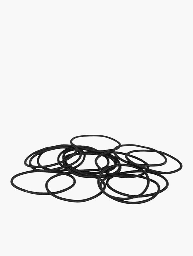 H&M Black Thin Elastic Hair Ties