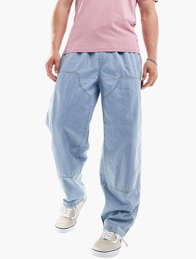 Vans Light Blue Baggy Tapered Jeans