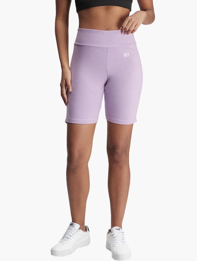 XT Light Purple High Rise Cycle Shorts