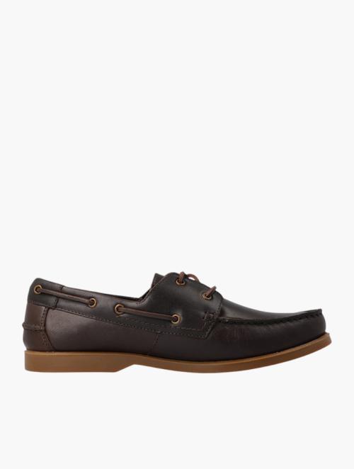 Hi-Tec Chocolate Gum Classic Lace Up Loafers