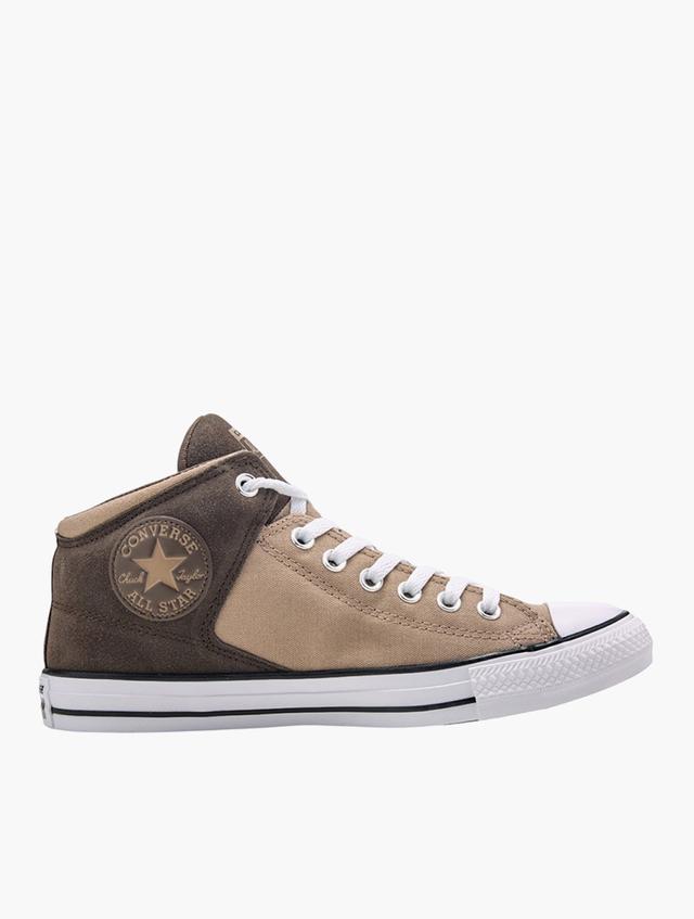 Converse Multi Brown High Street Canvas Hi-Top Sneakers
