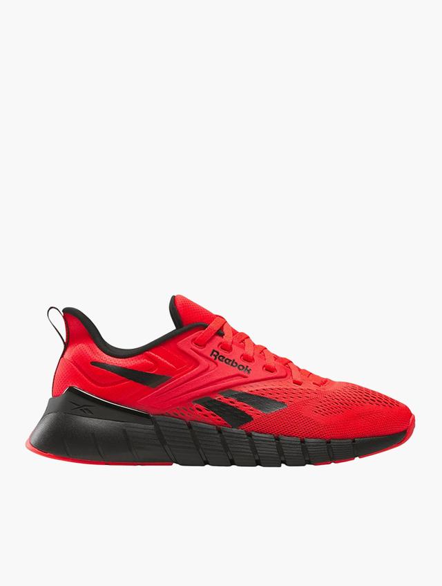 Reebok Energy Red & Black Nano Gym Lace-Up Trainers