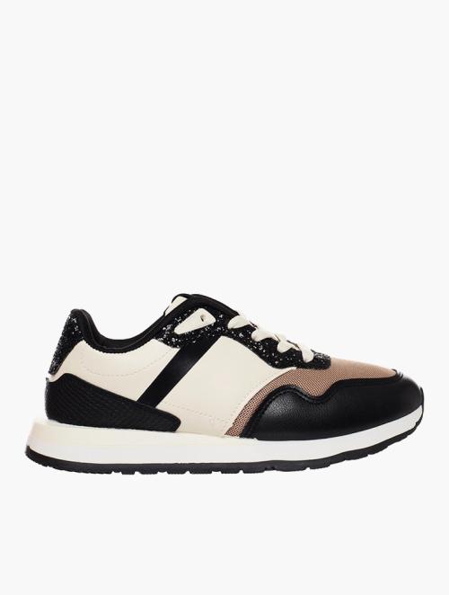TomTom Black White & Brown Sneakers