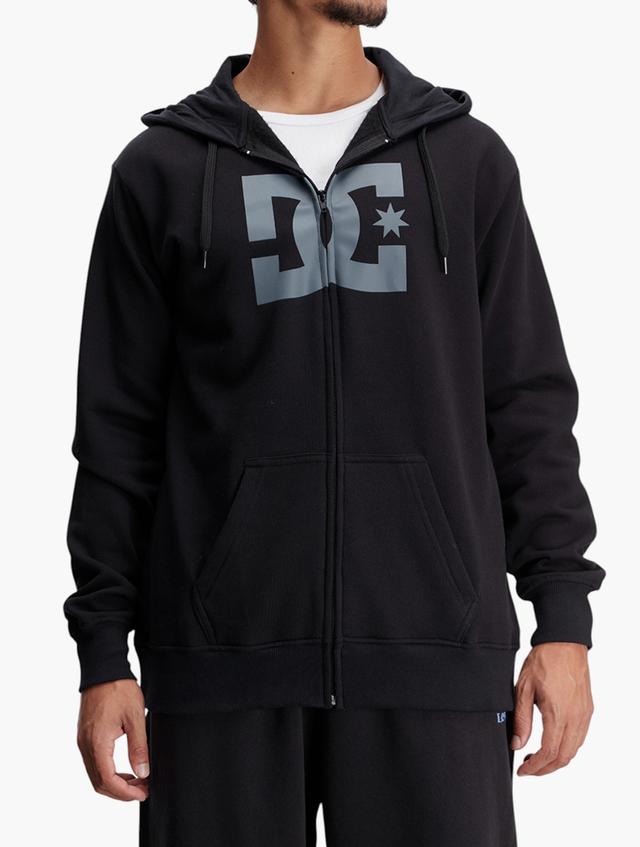 DC Shoes Black Dc Star Zip-Up Hoodie