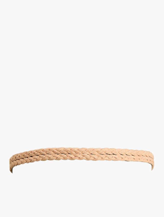 H&M Light Brown Braided Headband