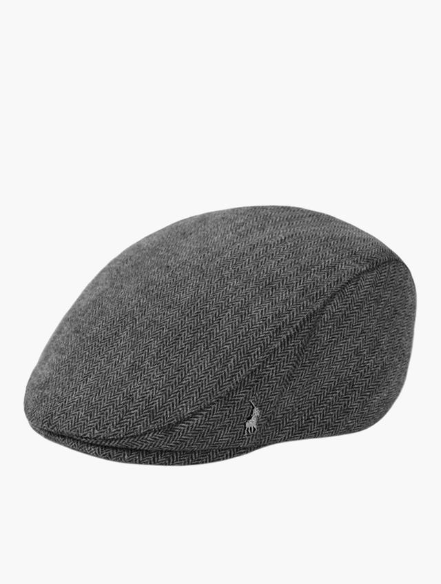 Polo Charcoal Herringbone Ivy Hat