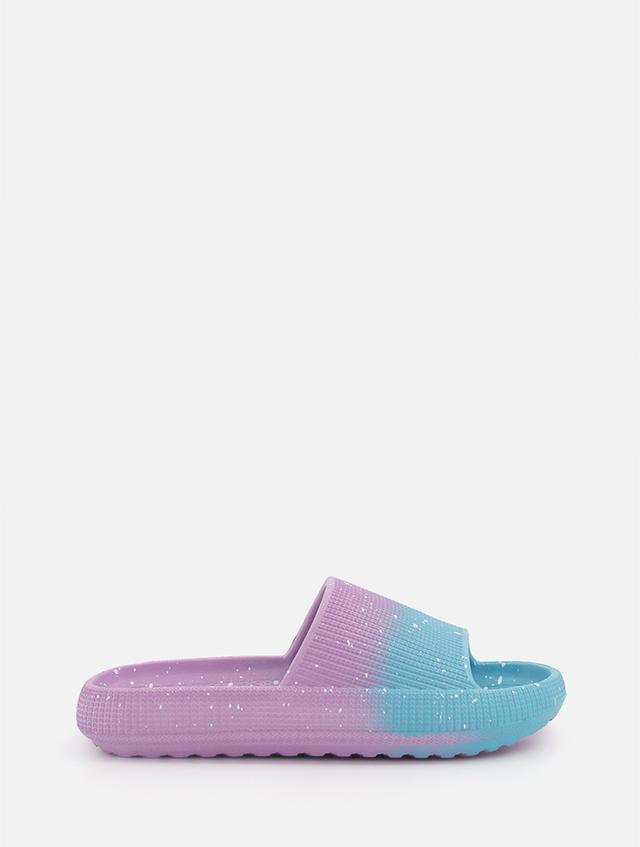 (&US) Multi Pastels Older Girl Ombre Slides