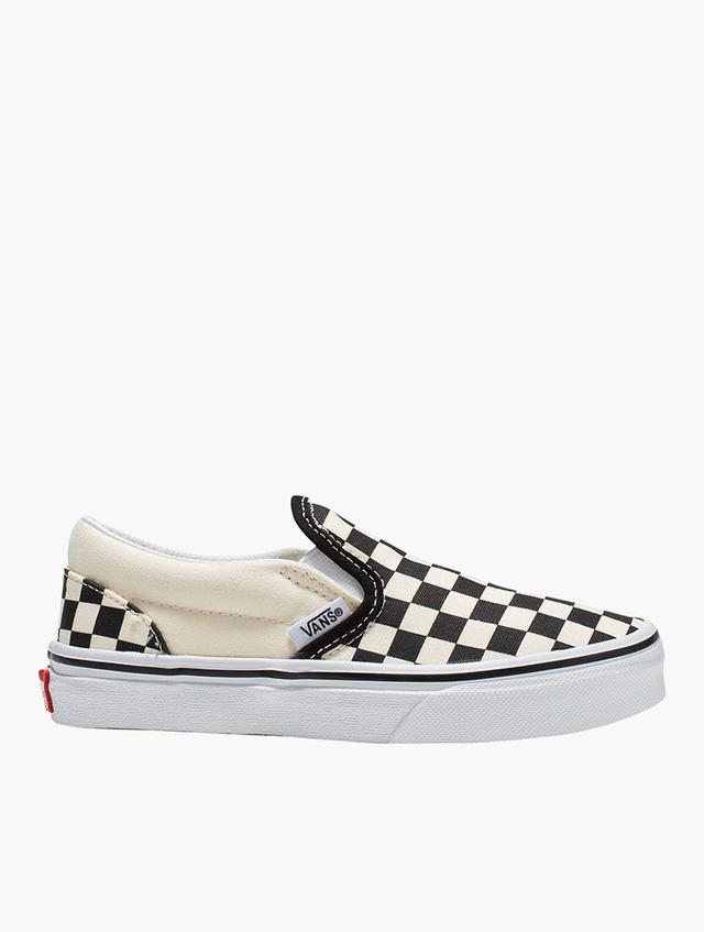 Vans Black & White Classic Slip On Checkerboard Shoes