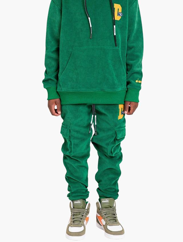 diadora Green Vico Relaxed Fit Trackpants