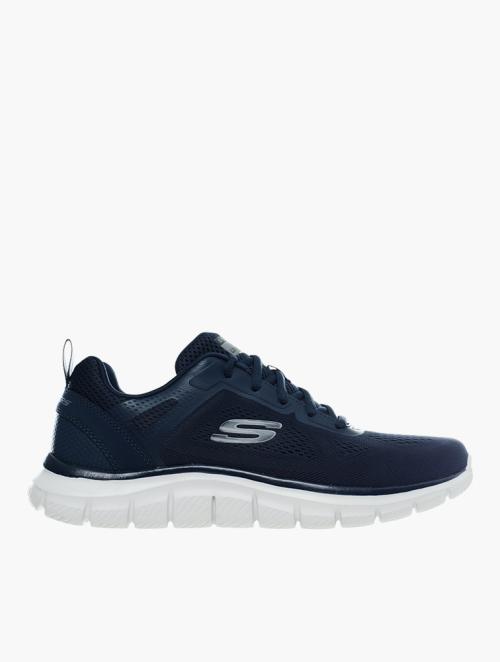 Skechers Navy Track Lace Up Trainers