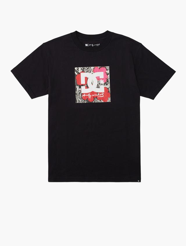 DC Shoes Black Andy Warhol Life And Death Tee