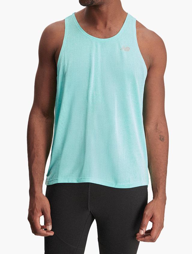 New Balance Vibrant Turquoise Sleeveless Tank Top