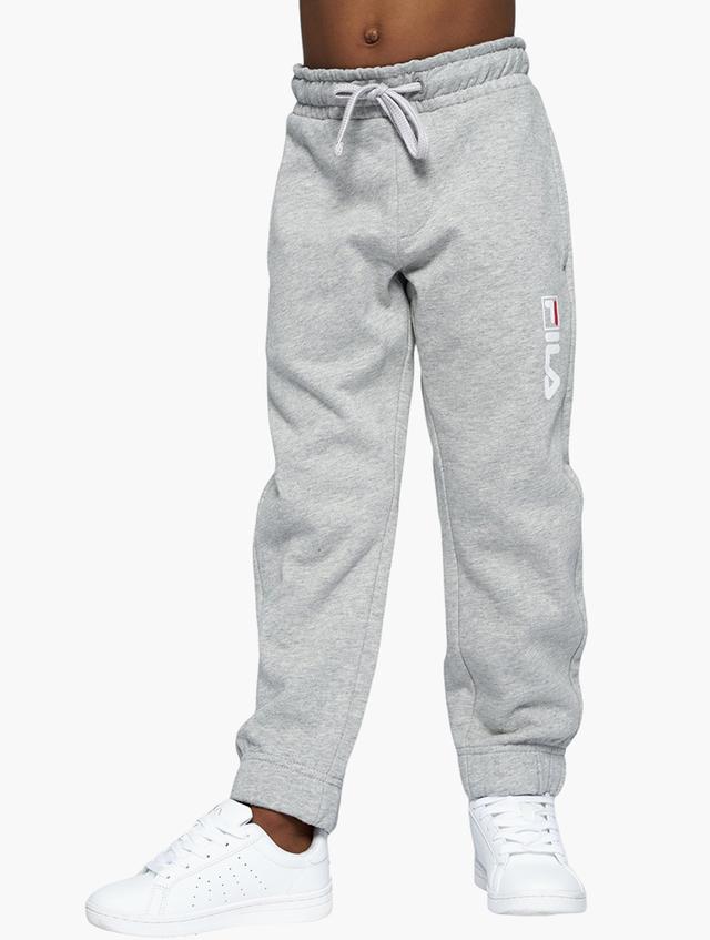 Fila Light Grey Elastic Waist Sweatpants