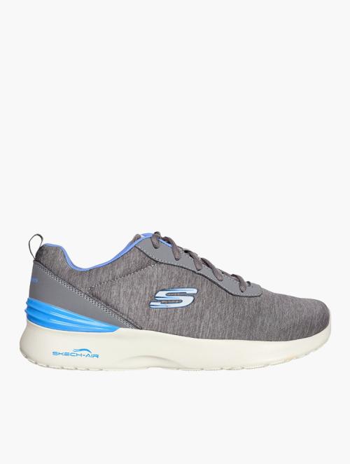 Skechers Grey & Blue Gorun 600 Trainers