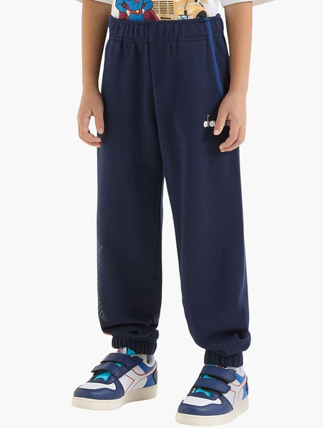 diadora Blue Ju Superheroes Spiderman Jogger Pants