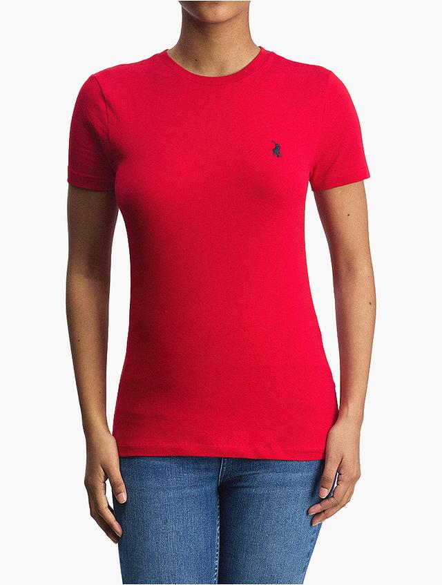 Polo Red Allie Slim Fit Logo Short Sleeve T-Shirt