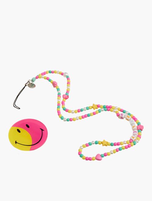 H&M Pink & Multi Beaded Chain