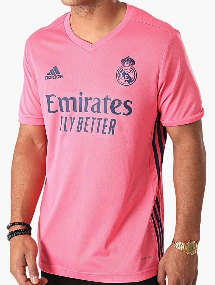 Ramos Real Madrid 3rd Kit 2020 Pink Nuevo Jersey Del Real Madrid