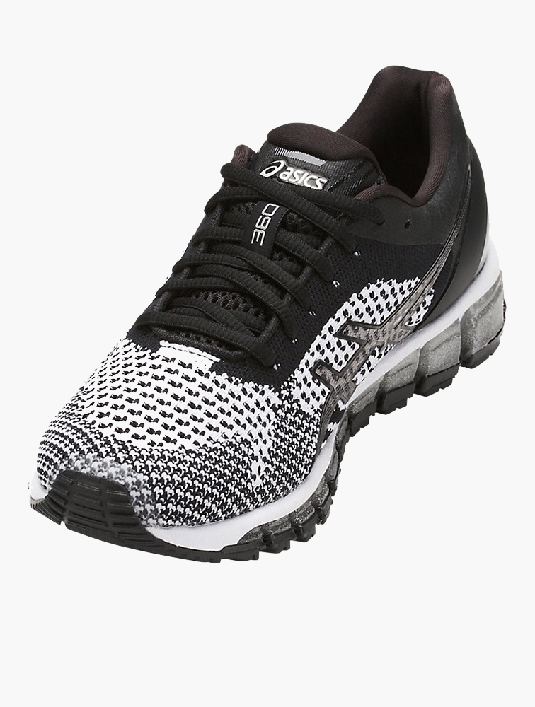 MyRunway Shop Asics Black White Gel Quantum 360 Knit Running