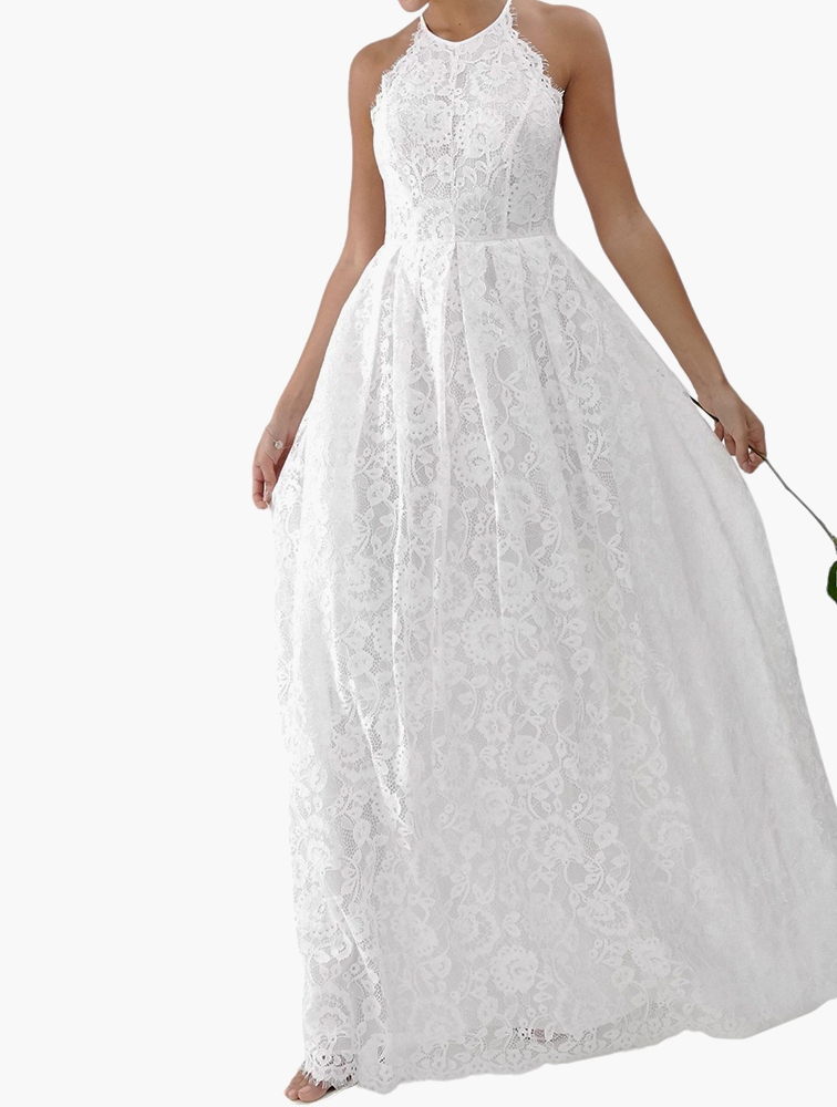 Asos Edition Asos Bridal Dressing Gown ASOS EDITION Poppy Scallop