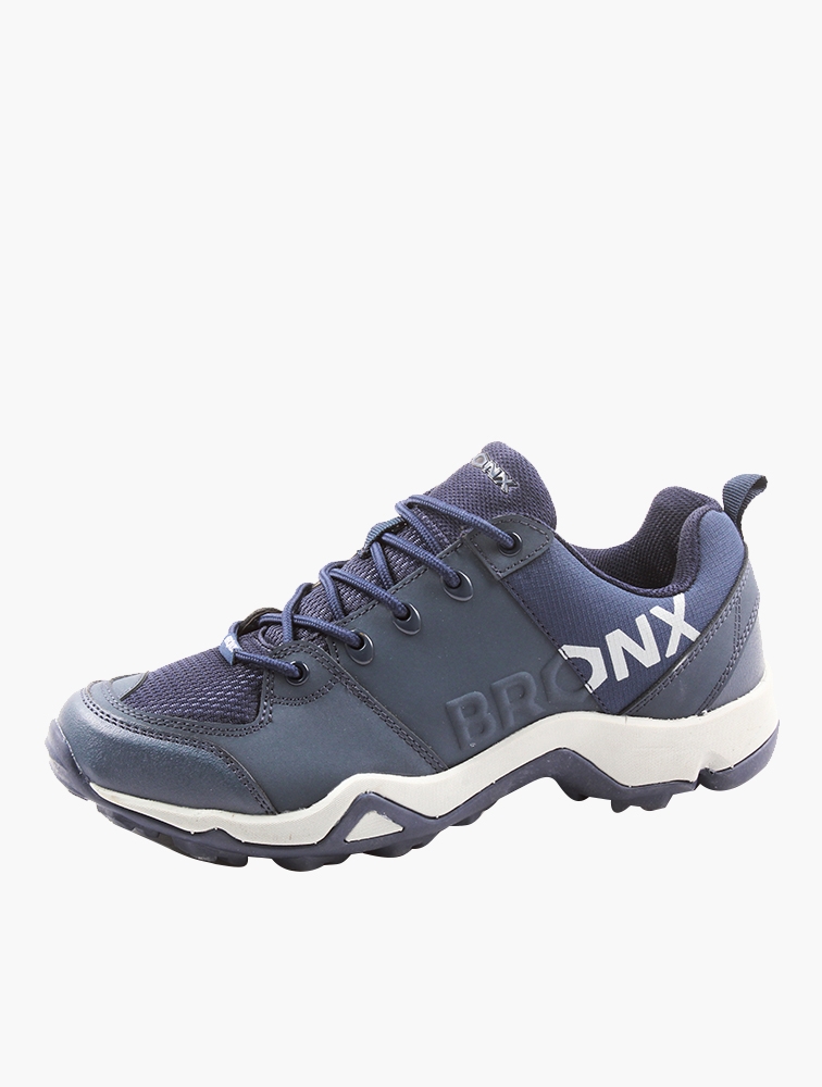 MyRunway Shop Bronx Men Navy Sherman Lace-Up Sneakers for Men