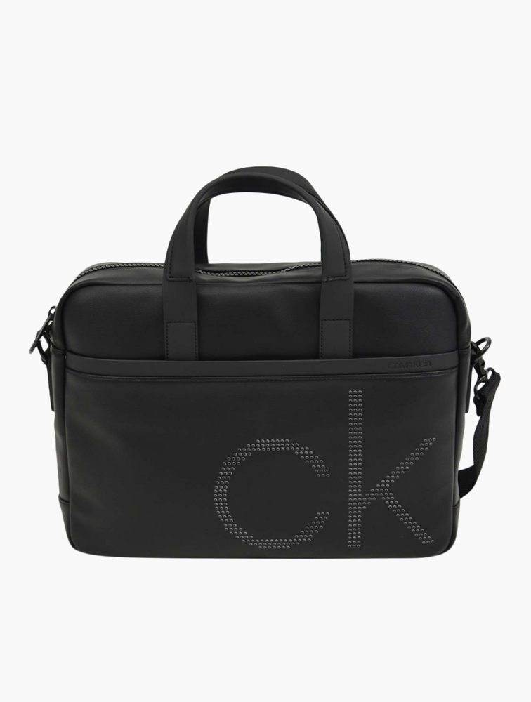 MyRunway Shop Calvin Klein Black Classic Laptop Bag for Men from