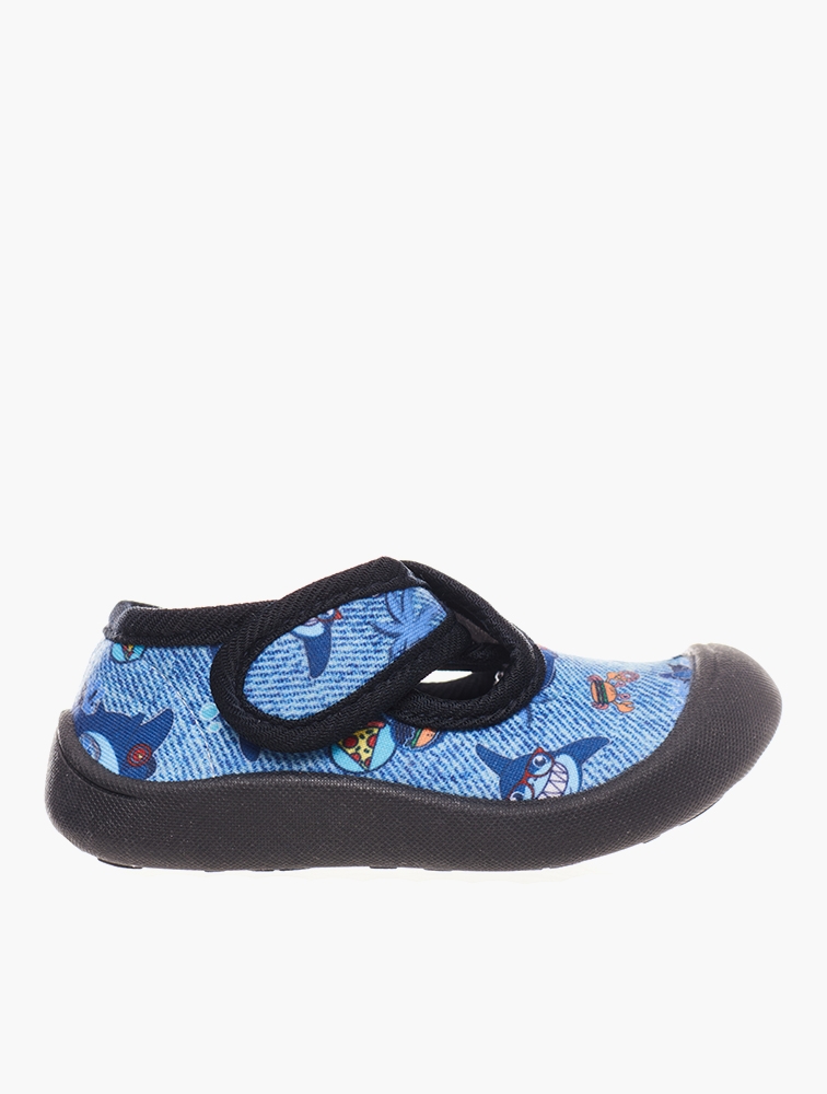 MyRunway Shop Fashionation Toddler Boys Shark Aqua Sandals for