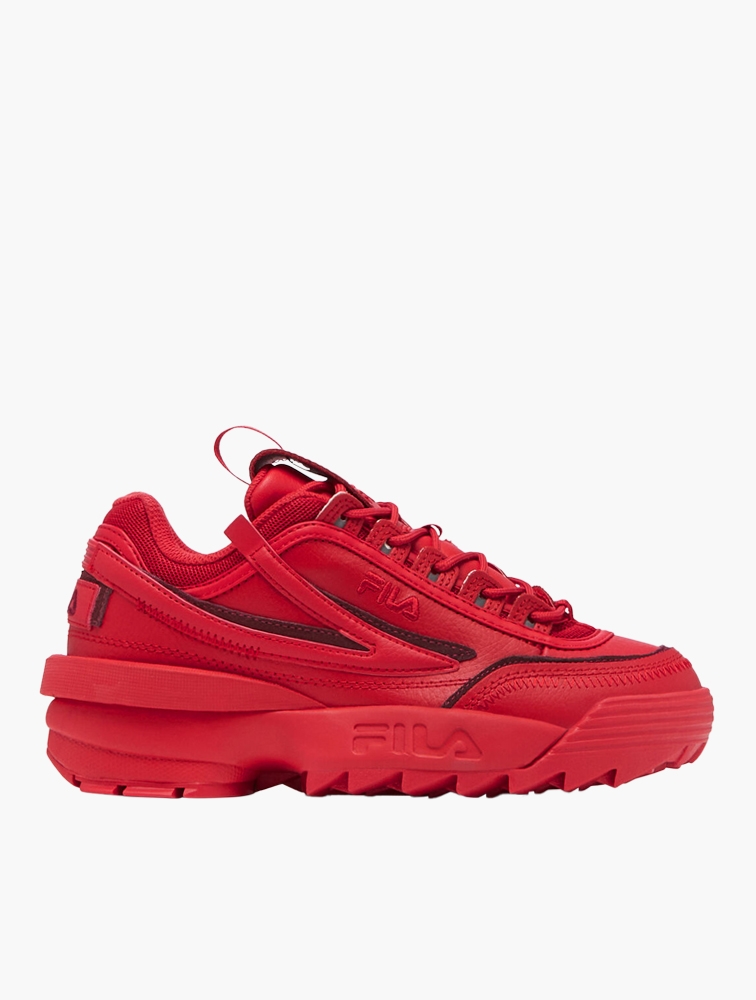 MyRunway Shop Fila Red Disruptor Ii Exp Sneakers for Women from