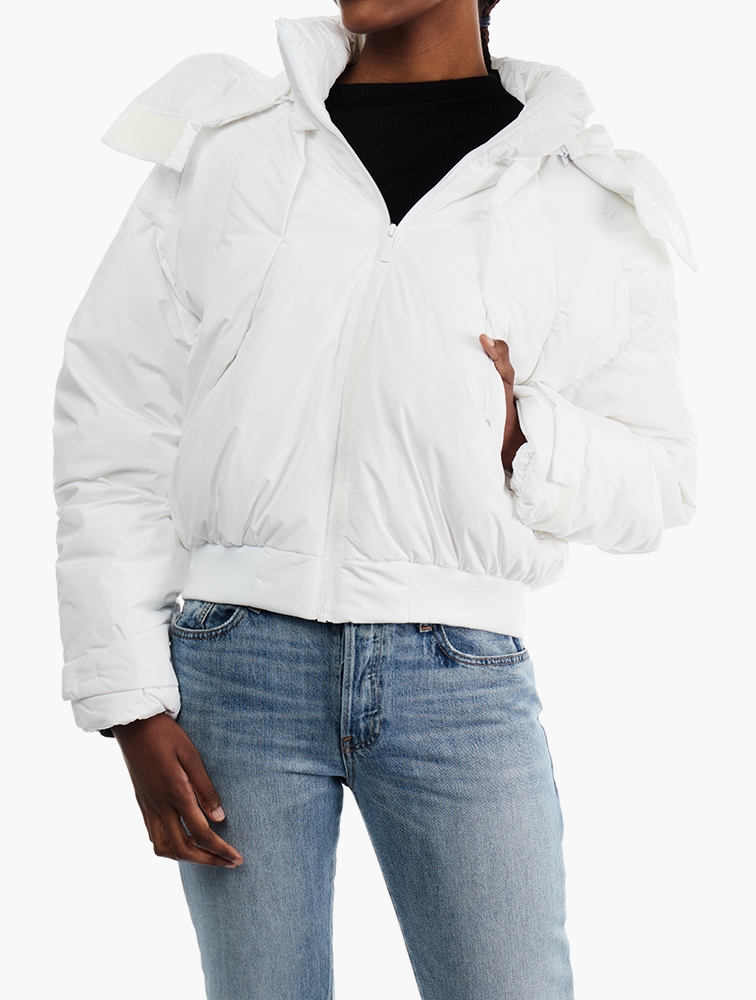 Jeans White Puffer Jacket Forever 21 Forever 21 Jackets Coats