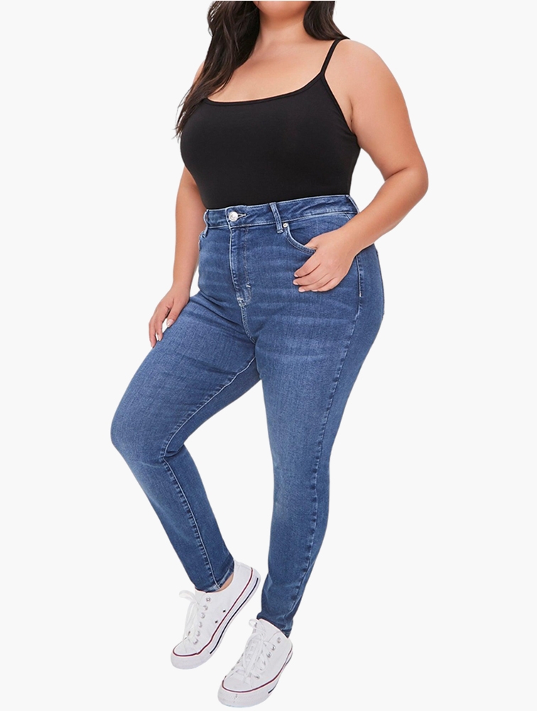 Forever 21 Plus Size High Waisted Boyfriend Jeans Plus Size