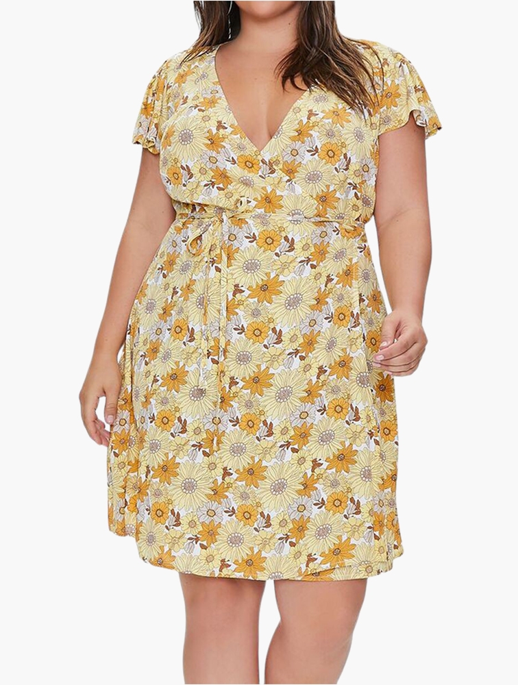 Floral Prints Floral Wrap Dress Forever 21 MyRunway Shop Forever
